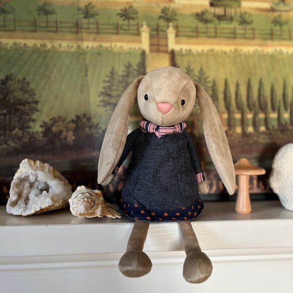 Riverside Rambler Rabbit Rare Retired Jellycat - Picture 2 of 4